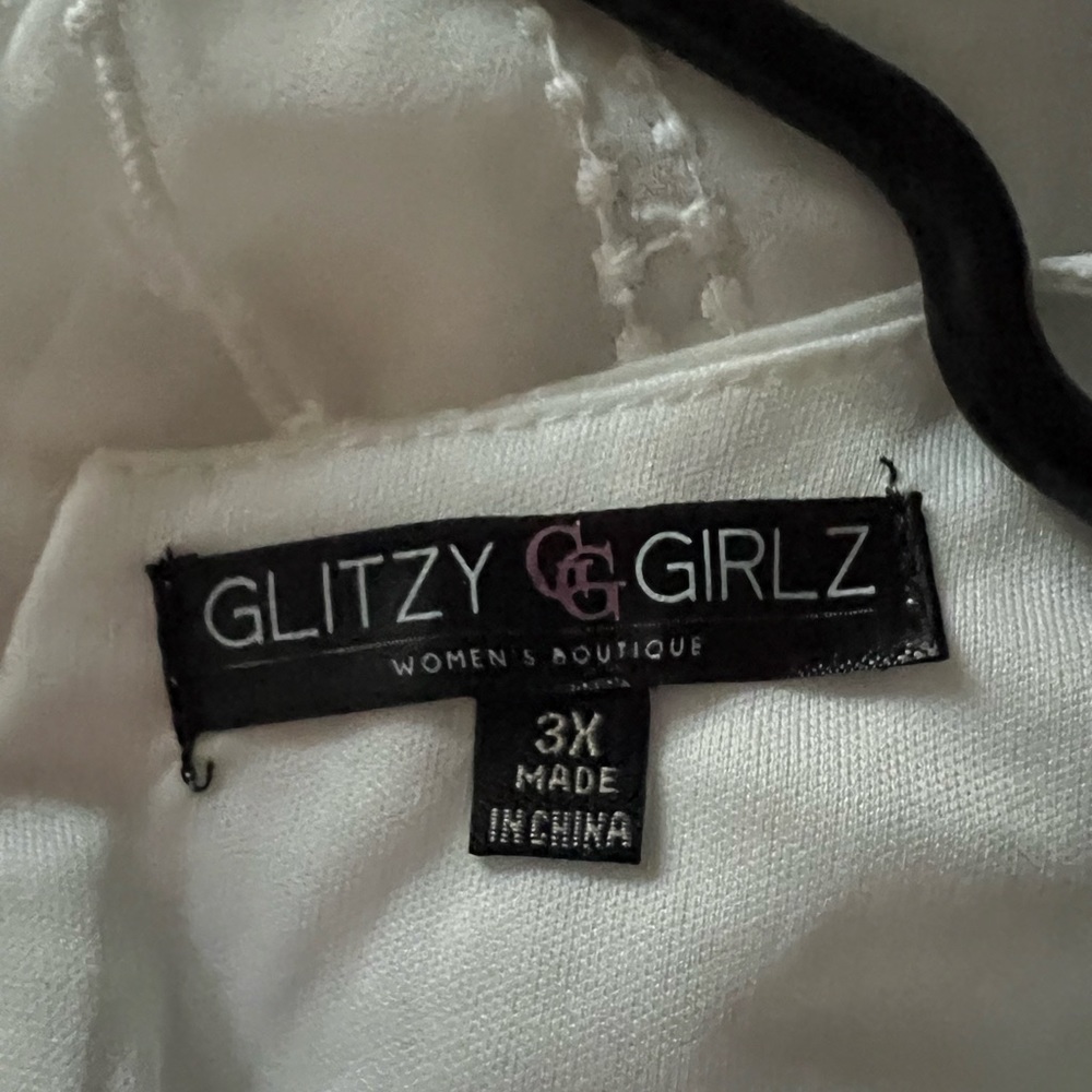NWT Lovely Day Curvy white dress size 3X - Picture 7 of 9